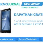 Kuis TeknoJurnal Berhadiah ASUS Zenfone 2 ZE551ML