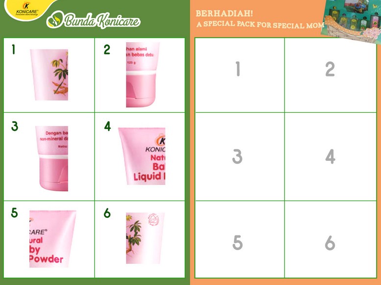 Kuis twitter Bunda Konicare Berhadiah 3 Paket Spesial