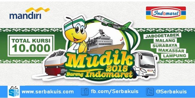 Mudik Bareng Indomaret 2015 Free 10K Kursi