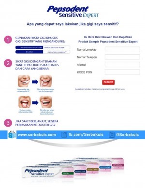 Sample Gratis Pepsodent Sensitive Expert Sample Gratis Pepsodent Sensitive Expert