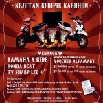 Undian Kejutan Keripik Karuhun Berhadiah Yamaha X RIDE