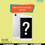 Vivo Daily Quiz Berhadiah 3 Unit Vivo X3S