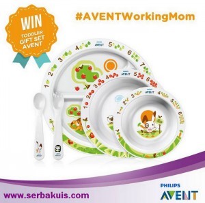 Kontes AVENT Working Mom Berhadiah 6 Toddler Gift Set AVENT