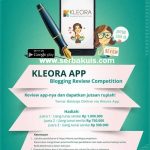 Kontes Blog Review Kleora App Berhadiah Total +2 Juta