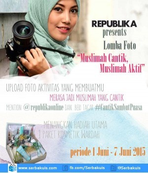 Kontes Foto Muslimah Cantik, Muslimah Aktif