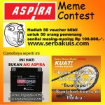 Kontes Meme Aspira Berhadiah Voucher Blibli Total 5 Juta