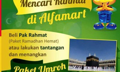Kontes Mencari Rahmat di Alfamart Berhadiah Paket Umroh