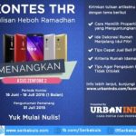 Kontes Menulis THR UrbanIndo Berhadiah 3 ASUS Zenfone