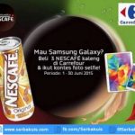 Kontes Nescafe Moment Carrefour Berhadiah 5 SAMSUNG Galaxy Tab