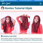 Kontes Tutorial Hijab Ramadhan Berhadiah Paket Produk Mazaya