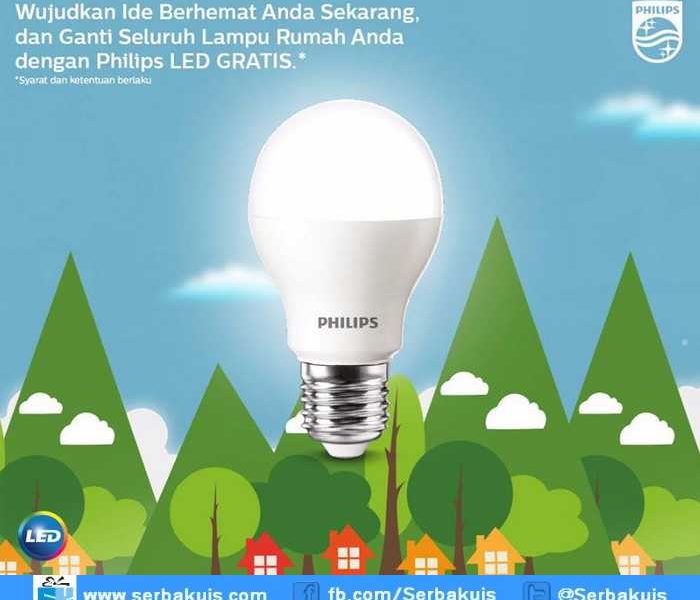 Kuis Hadiah Lebaran Berhadiah 50 Philips LED Setiap Periode