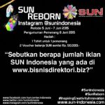 Kuis Instagram SUN Reborn Berhadiah Kaos & Voucher