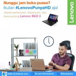 Kuis Lenovo Punya HD Berhadiah 3 unit Lenovo MIIX 3