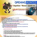 Kuis Opening Bannership Berhadiah Mouse Keren