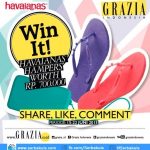 Kuis Share, Like & Comment Grazia Hadiah Paket Havaianas