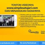 Kuis Simple Satu Jari Berhadiah Uang Total 2 Juta Rupiah