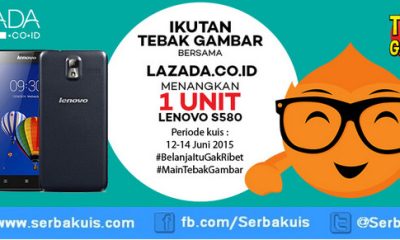 Kuis Tebak Gambar Lazada Berhadiah Lenovo S580