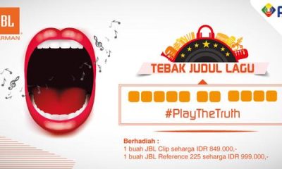Kuis Tebak Judul Lagu Play The Truth Berhadiah Speaker JBL