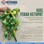 Kuis Tebak Ketupat Bethsaida Hospitals Berhadiah Voucher MCU & MAP