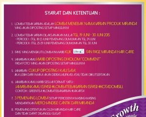 Kuis Tebak Varian Miranda Berhadiah 6 Merchandise Cantik