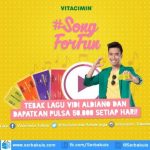 Kuis Vitacimin Song For Fun Berhadiah Pulsa 50K Setiap Hari