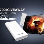 Lazada Giveaway Berhadiah 2 Powerbank Delcell Ultra 16,000 mAh