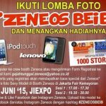 Lomba Foto Zeneos Beib Berhadiah iPod Touch, Android, & Voucher MAP