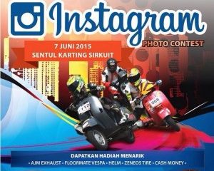 Nonton Balap Vespa Sambil Motret Berhadiah Uang, dll