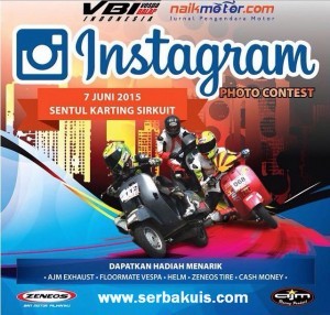 Nonton Balap Vespa Sambil Motret Berhadiah Uang, dll