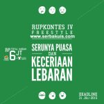 RUP Kontes IV Freestyle Desain Berhadiah Uang Total 5 Juta