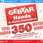 Undian Gebyar Honda MPM Berhadiah 350 Motor Gratis