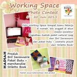 Working Space Photo Contest Berhadiah Produk, Buku + Merchandise