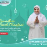 cap Kaki Tiga Ramadhan Penuh Manfaat