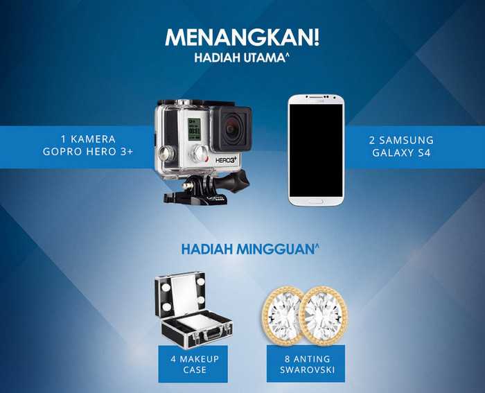 Kontes Foto Closeup Diamond Attraction Hadiah GoPro HERO 3+