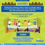 Kontes Foto Fitbar Fitrah Berhadiah Voucher Belanja 2 Juta + Merchandise