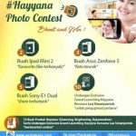 Kontes Foto Hayyana Berhadiah 2 iPad Mini Gratis