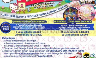 Kontes Menggambar & Mewarnai Be Creative With Formula