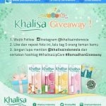 Kuis Khalisa Giveaway Berhadiah 5 Paket Spesial