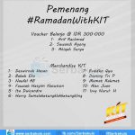 Pemenang Kontes Ramadhan With KIT Indonesia