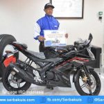 Pemenang Yamaha R15 Undian IRC atJakarta Fair 2015