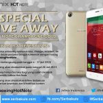 Unboxing HotNote Giveaway Berhadiah Infinix HotNote Champagne Gold-compressed
