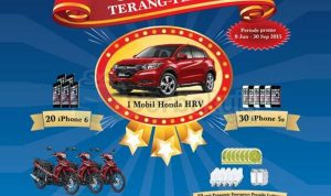 Undian Panasonic Untungnya Terang-terangan Hadiah Mobil Honda HRV