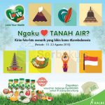 Kontes Foto Cinta Tanah Air Berhadiah Voucher Belanja Total 1 Juta