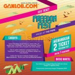 Kontes Foto Hadiah Tiket Freedom Fest Music At The Park