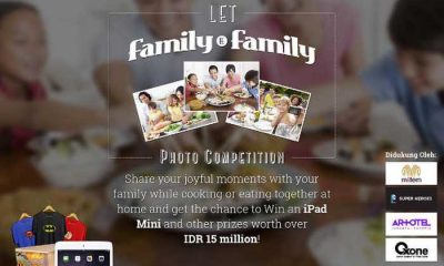 Kontes Foto Keluarga Black Garlic Berhadiah Ipad & Hadiah Lainnya Senilai 15 Juta