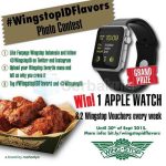 Kontes Foto Wingstop Berhadiah Apple Watch & Voucher