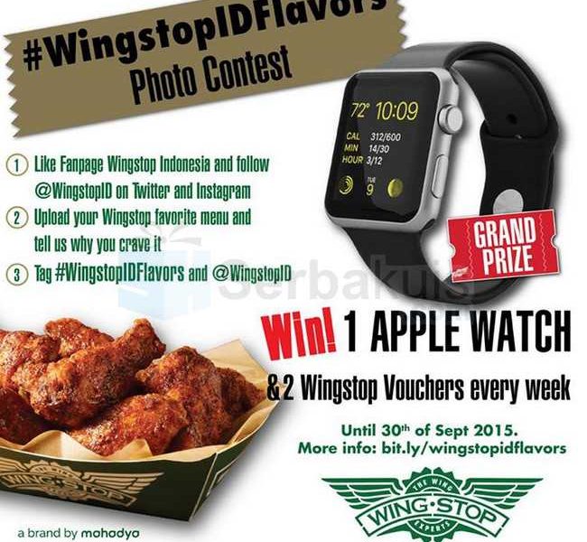 Kontes Foto Wingstop Berhadiah Apple Watch & Voucher