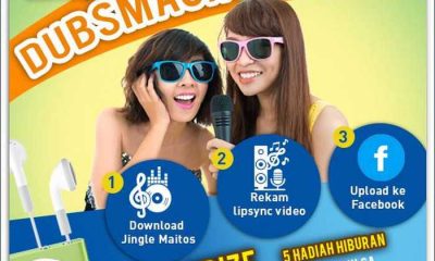 Kontes Video Dubsmash Maitos Berhadiah Ipod Shuffle & Pulsa 500K