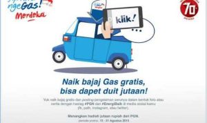 Kuis Share Naik Bajaj Gas Gratis Berhadiah Uang Jutaan