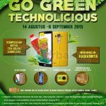 Promo Go Green Technolicious Berhadiah LG G4 Leather